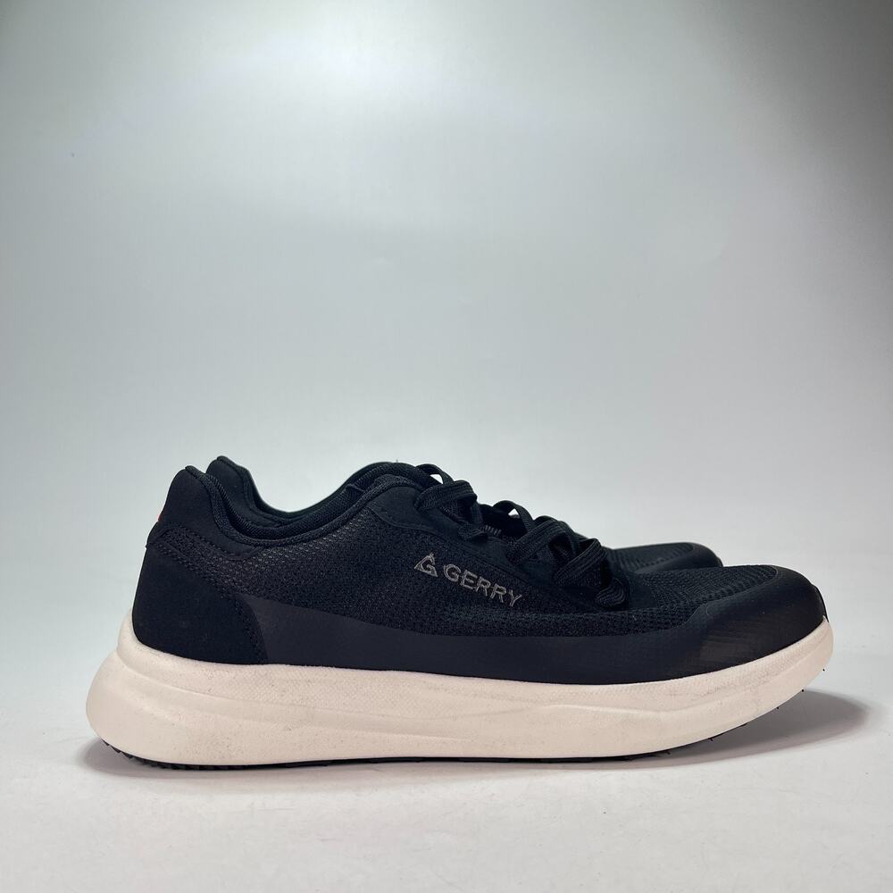 Gerry Creston Black Lightweight Lace Up Casual Walking Sneakers Men's Size 10.5